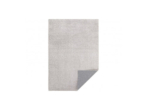 Tapis Poils Ras Mireille Uni - Gris Clair