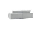 Fixed Corner Sofa - Leonard - Corduroy - Left-hand Corner