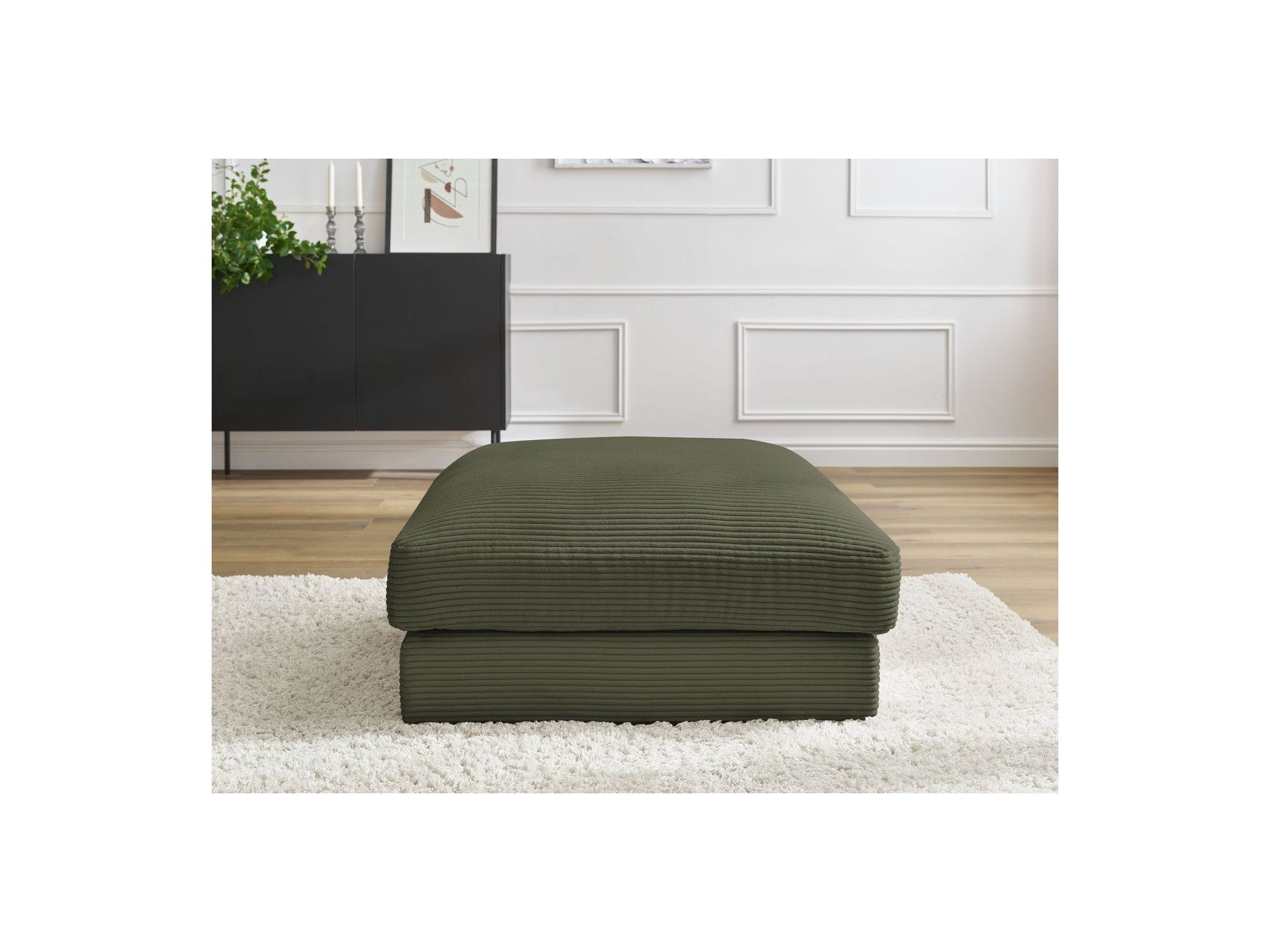 Footstool - Leonard - Corduroy