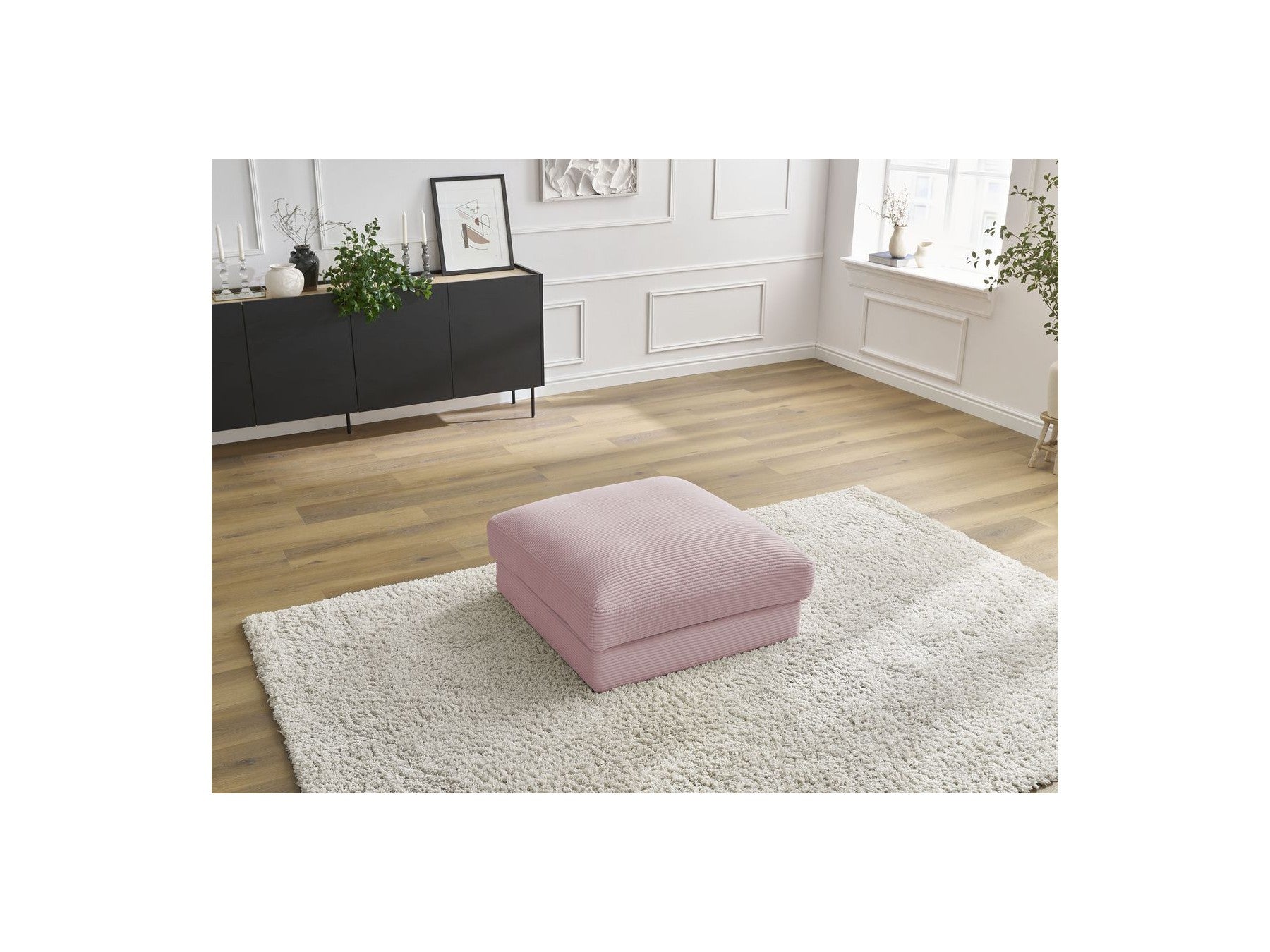 Footstool - Leonard - Corduroy