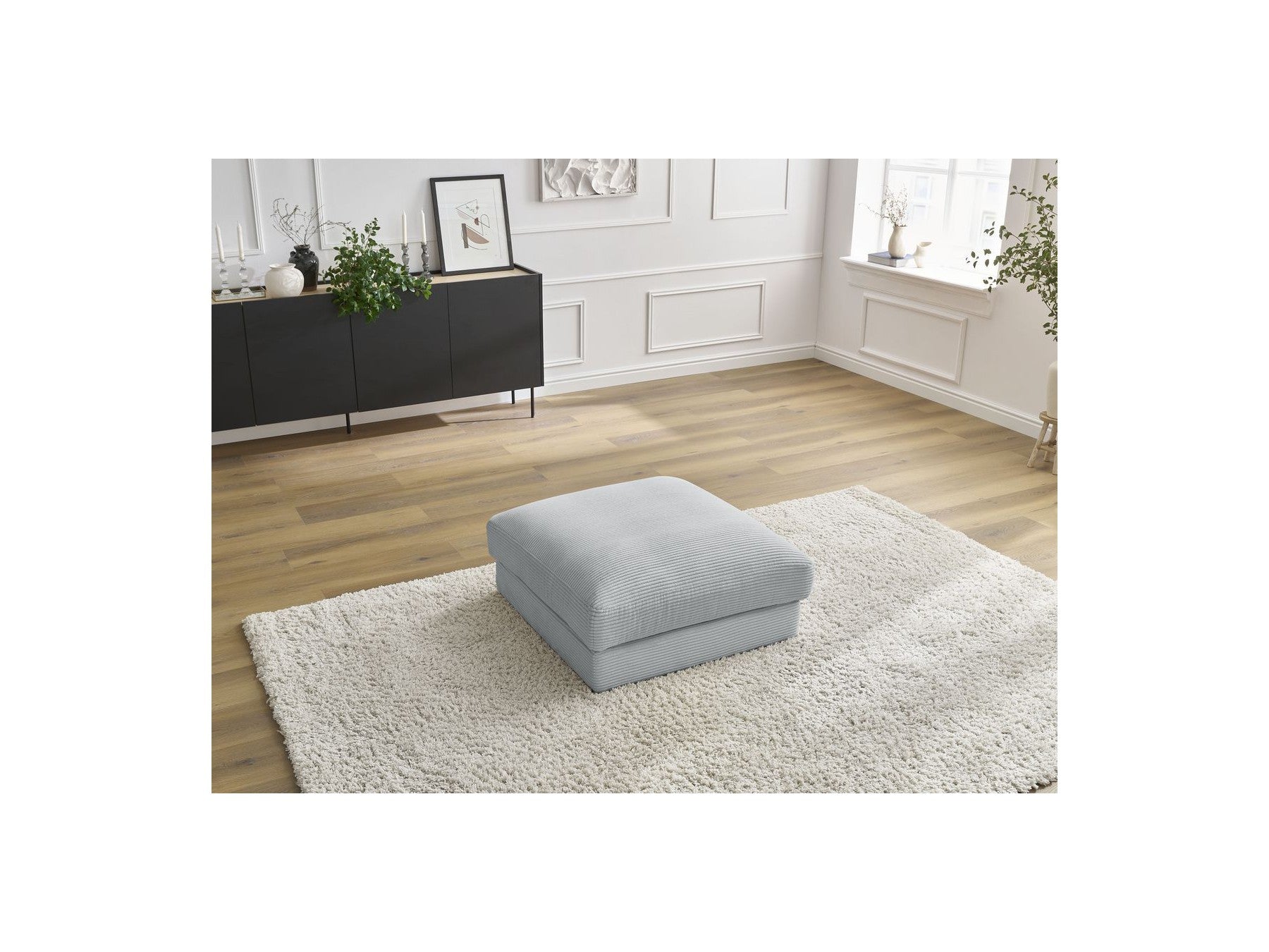 Footstool - Leonard - Corduroy