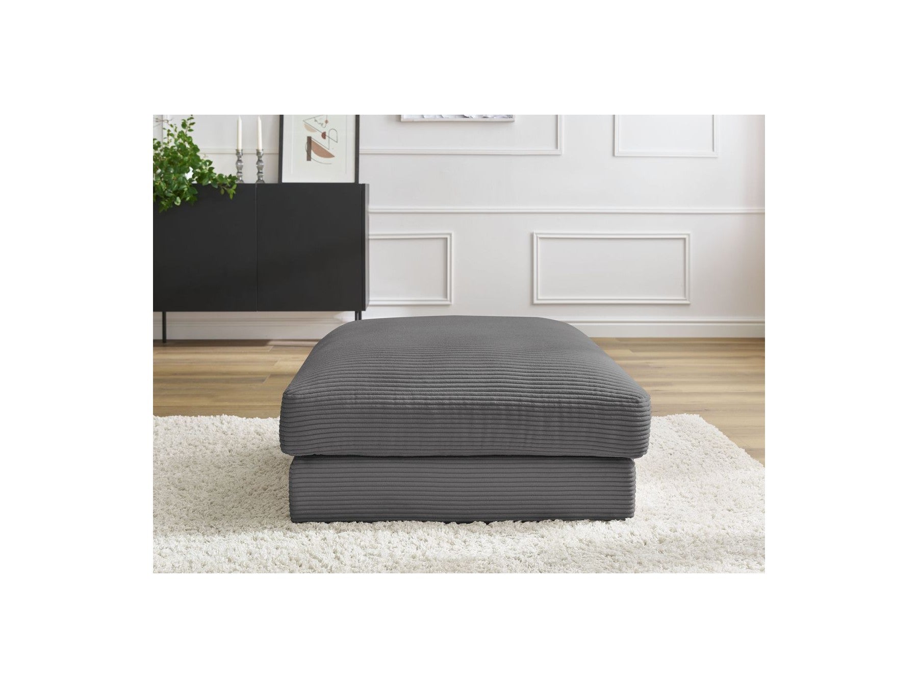 Footstool - Leonard - Corduroy