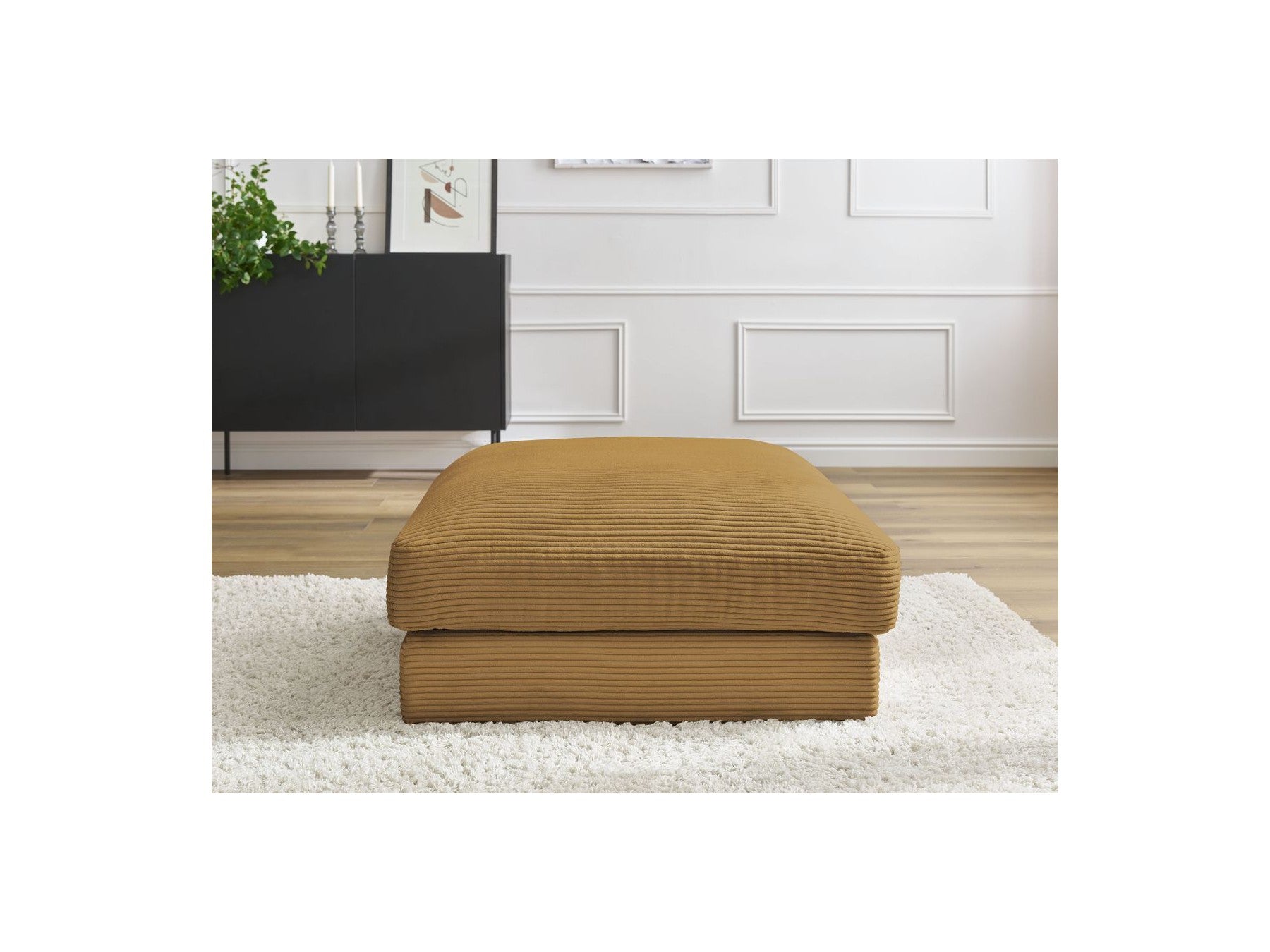 Footstool - Leonard - Corduroy