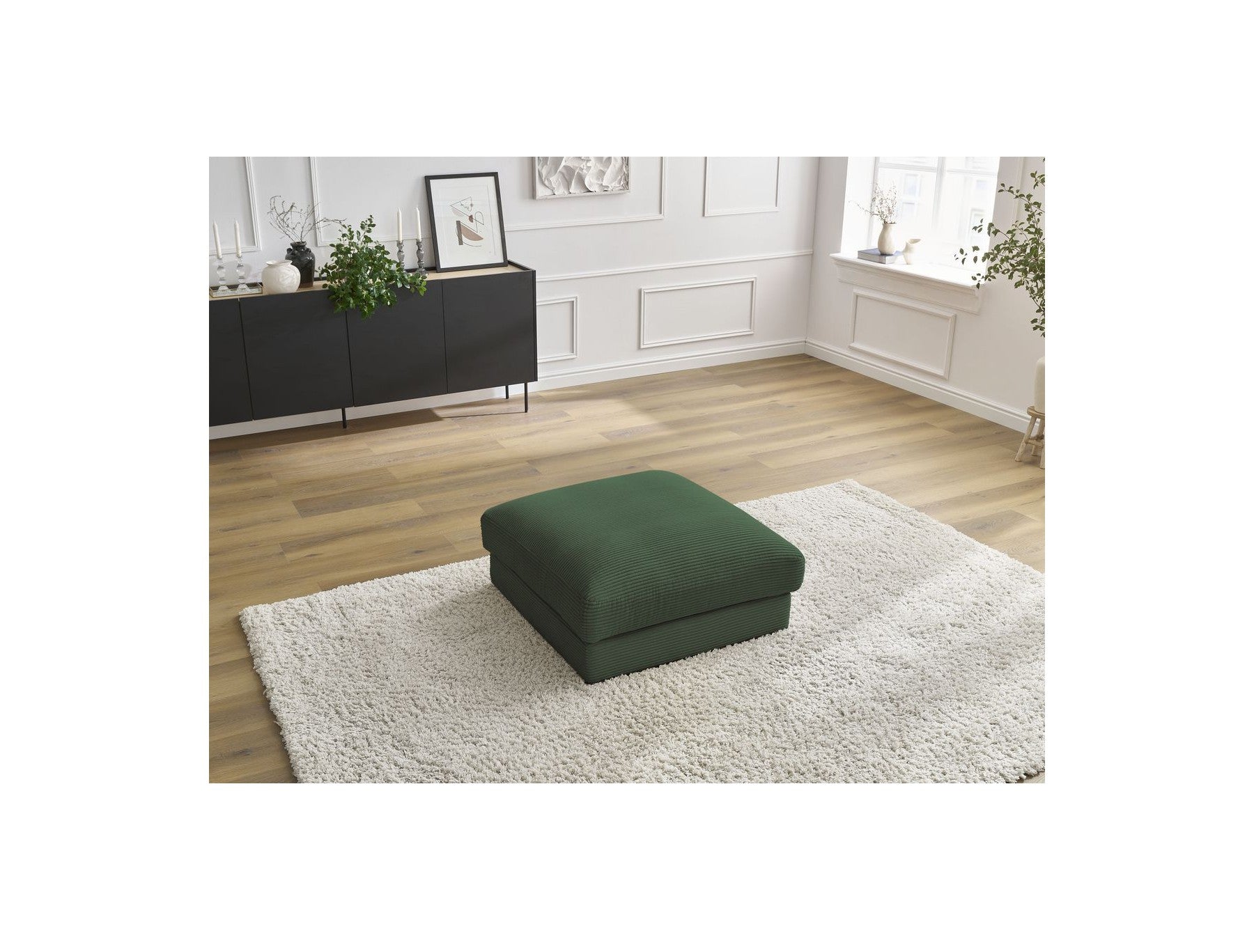 Footstool - Leonard - Corduroy