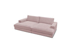 Fixed Straight 4-Seater Deep-Seat Sofa - Leonard - Corduroy