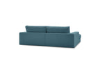Fixed Straight 4-Seater Deep-Seat Sofa - Leonard - Corduroy