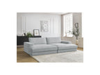 Fixed Straight 4-Seater Deep-Seat Sofa - Leonard - Corduroy