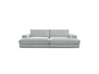 Fixed Straight 4-Seater Deep-Seat Sofa - Leonard - Corduroy