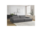 Fixed Straight 4-Seater Deep-Seat Sofa - Leonard - Corduroy
