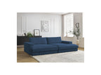 Fixed Straight 4-Seater Deep-Seat Sofa - Leonard - Corduroy