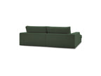 Fixed Straight 4-Seater Deep-Seat Sofa - Leonard - Corduroy