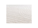 Tapis Poils Ras Valerie - Motif Abstrait - Beige