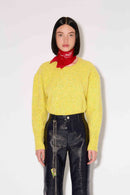 IGGY VINYL NAVY TROUSERS