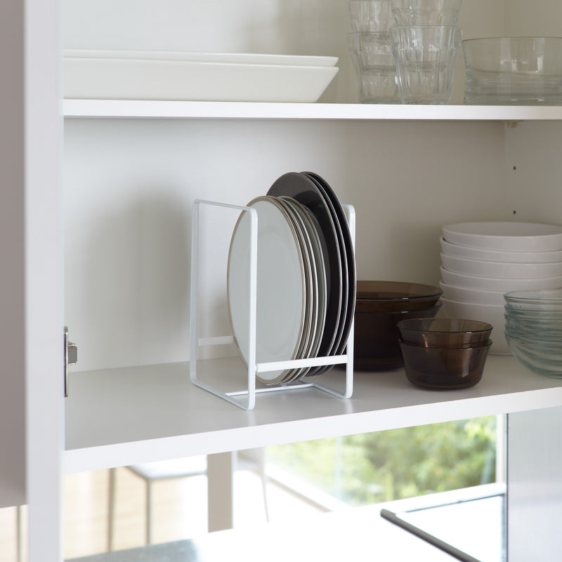 Organisateur De Plats Tower - Blanc