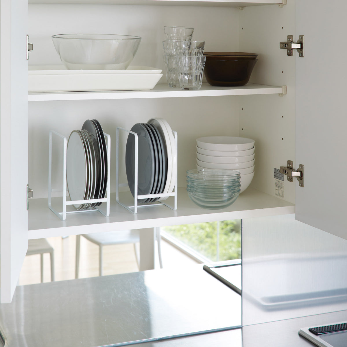 Organizador de Platos Tower - Blanco