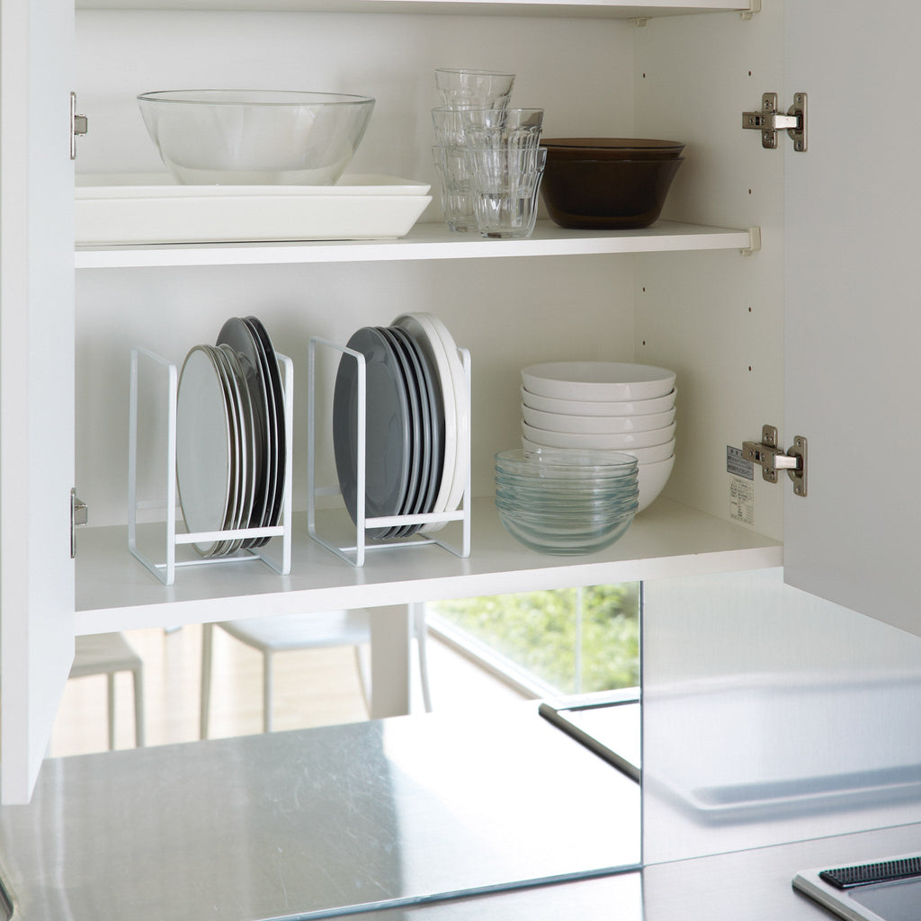 Organisateur De Plats Tower - Blanc