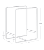 Dish Organiser - Tower - Black