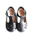 Clarence Perfo Soft Mary Jane Ankle Boots - Navy Leather - Unisex