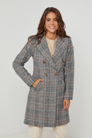 Manteau - Carreaux