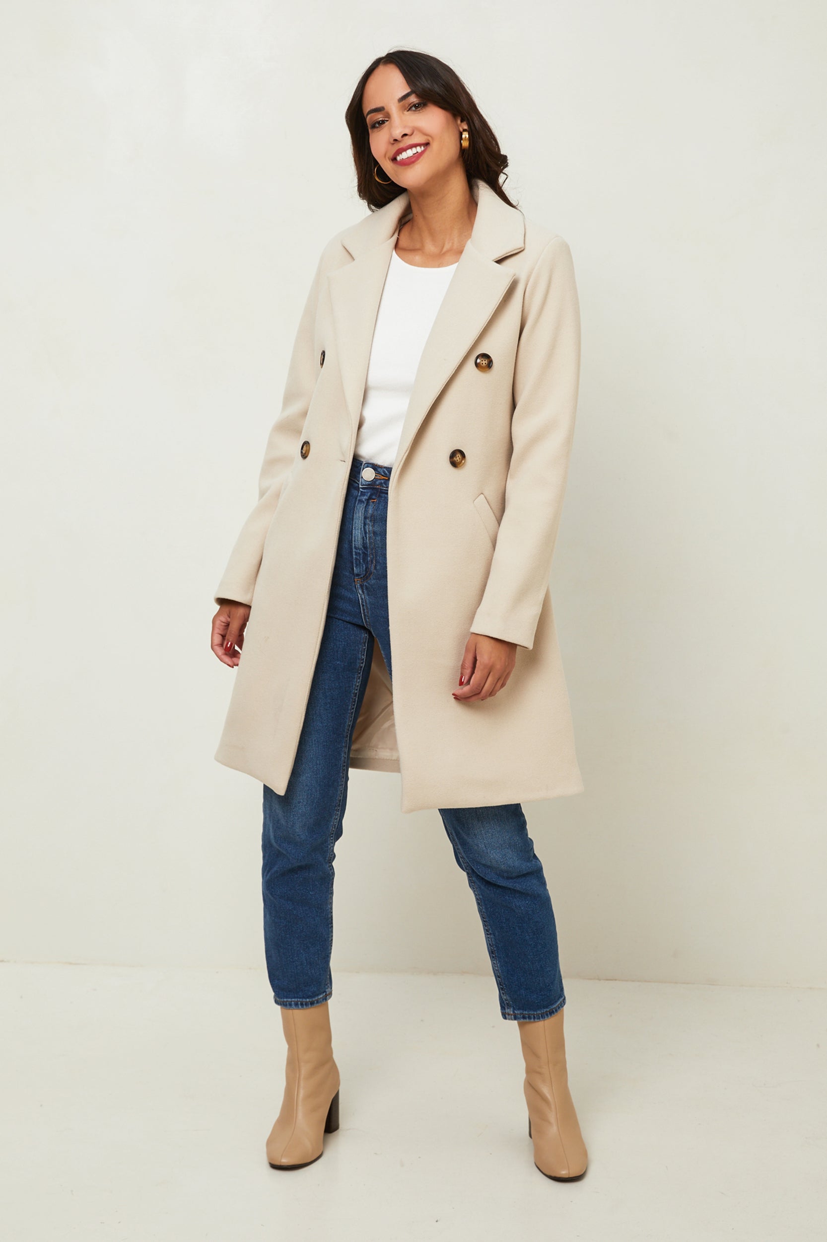 Coat - Beige