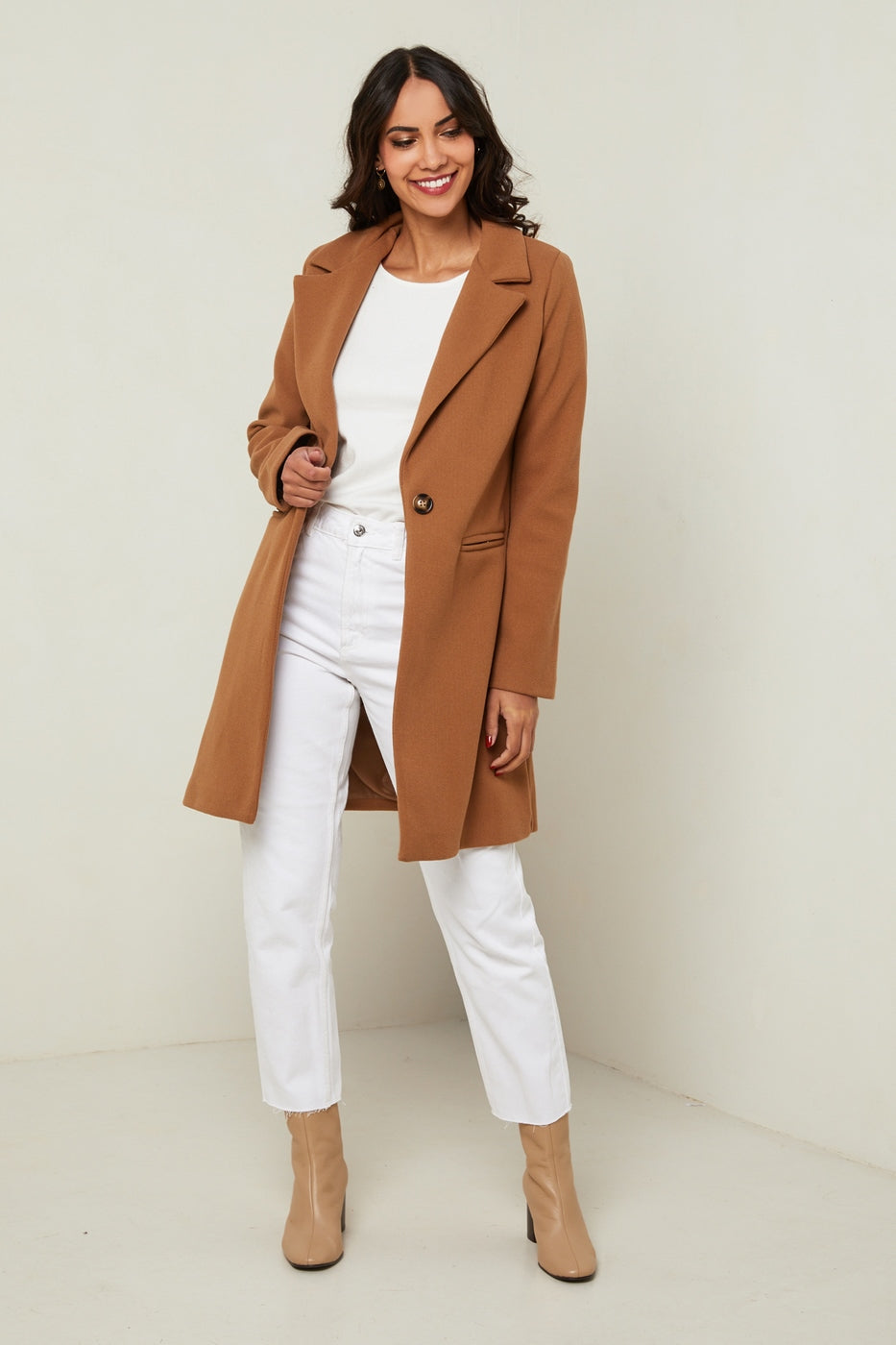 Coat - Camel