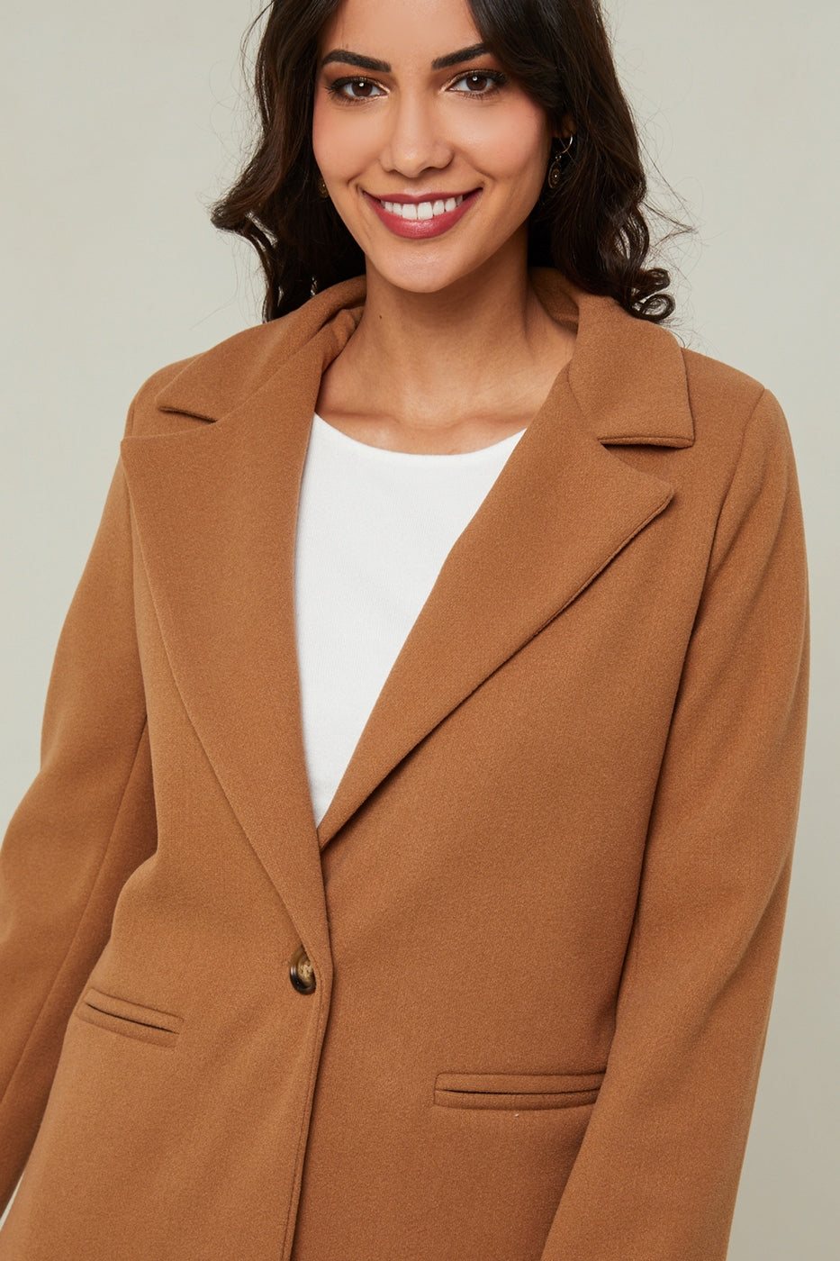 Coat - Camel