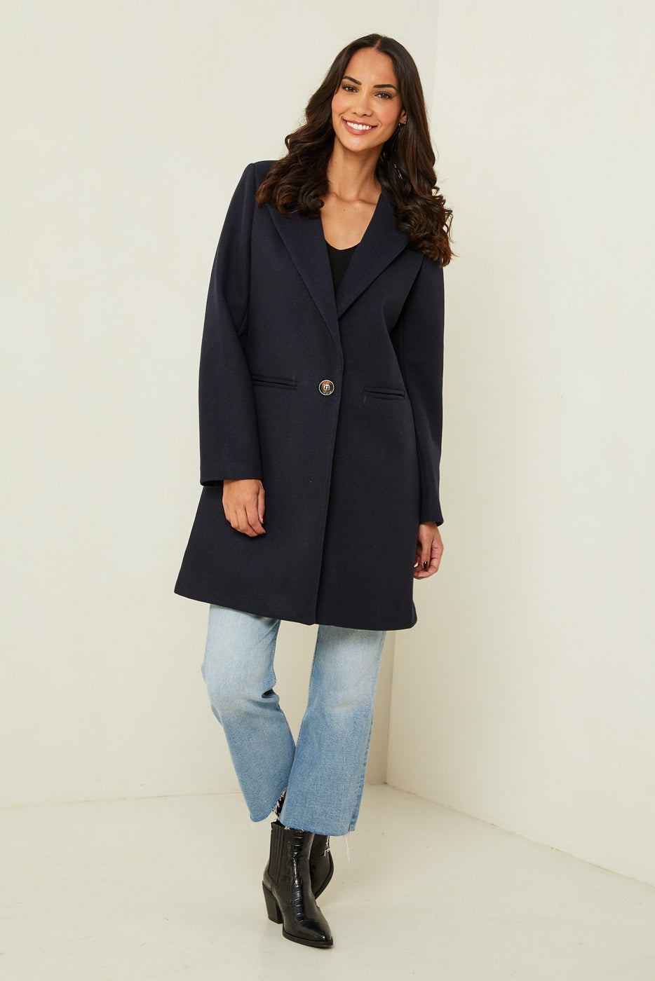 Coat - Navy