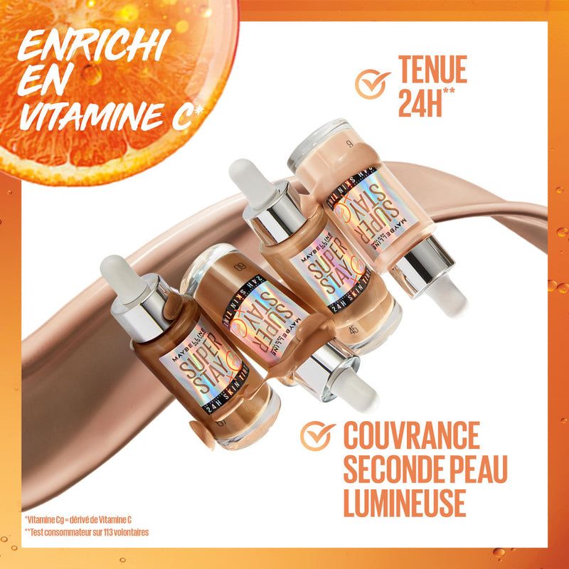 Superstay 24H Skint Tint Fluide De Teint Longue Tenue 36