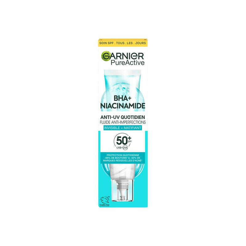 Pure Active - Anti-UV Quotidien Anti-Imperfections Spf 50+