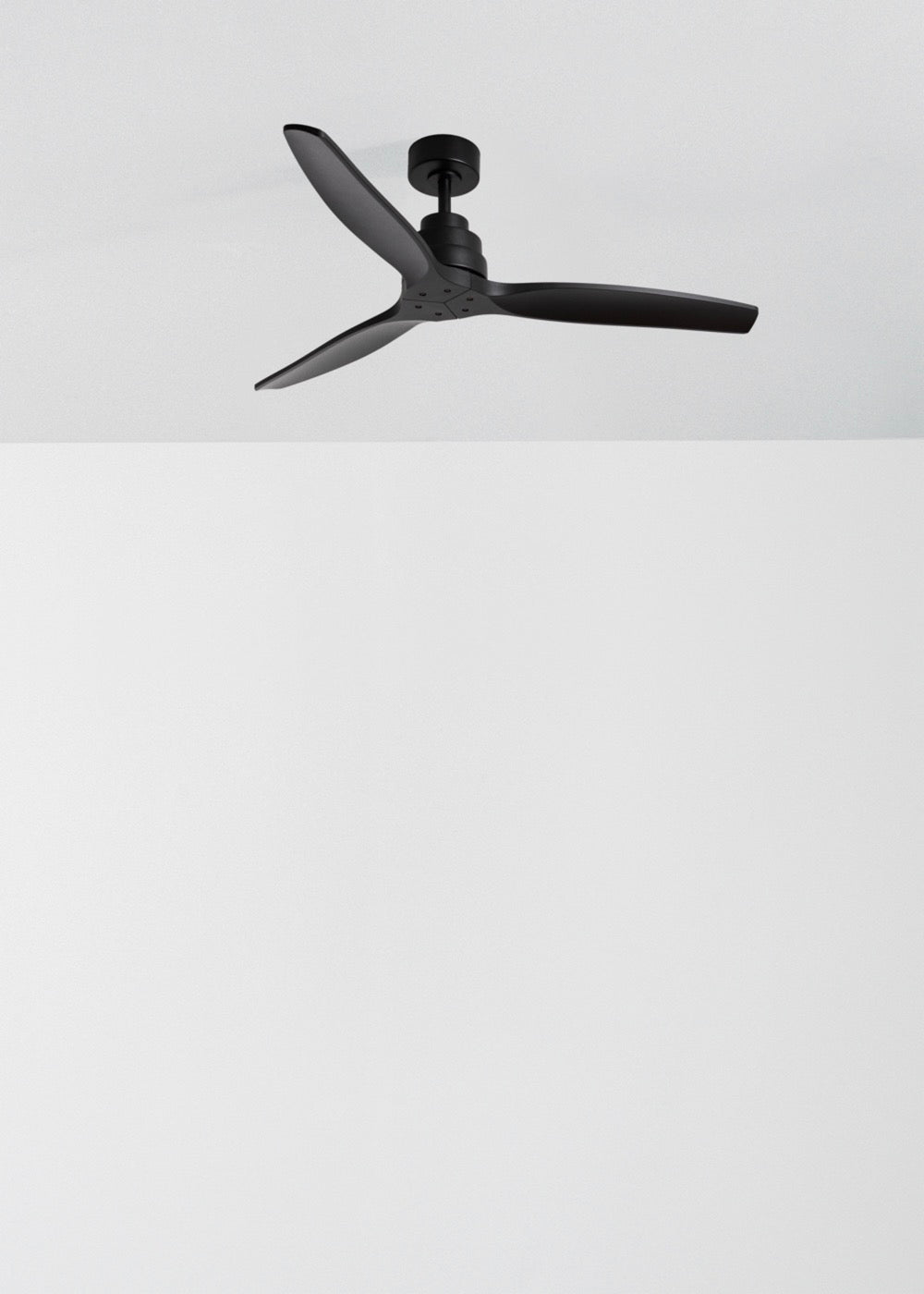Wind Stylance - Ventilateur De Plafond Silencieux De 40W Avec Pales En Abs Technique - Noir