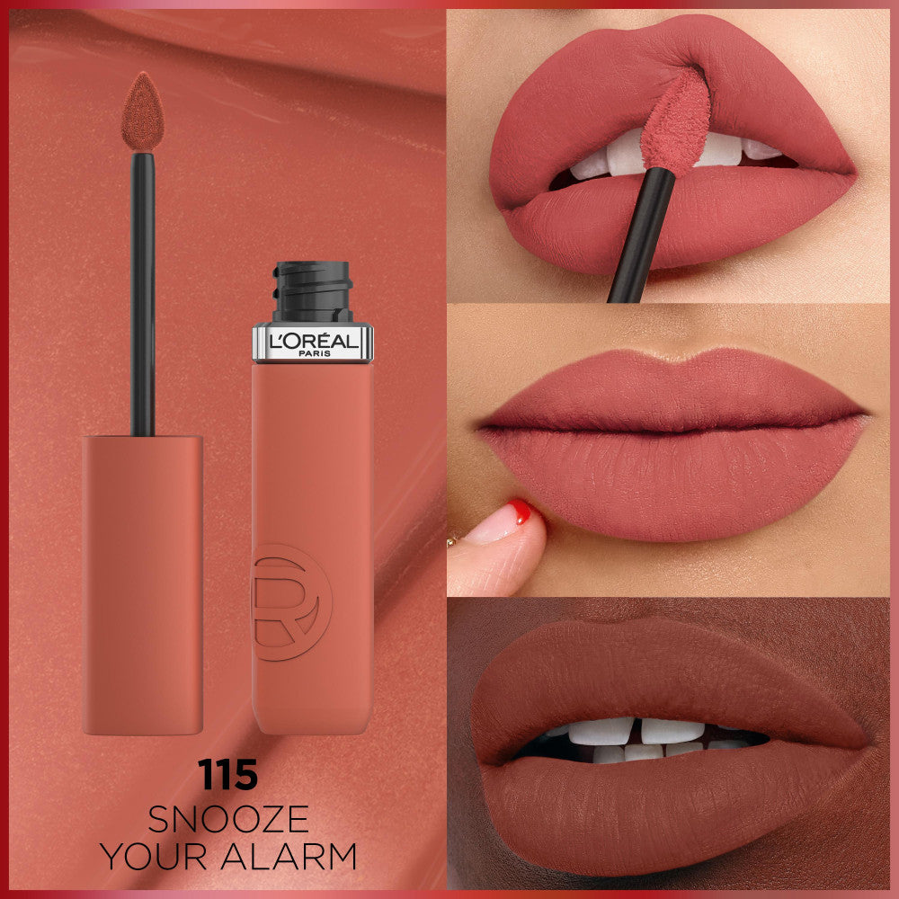 Infalible Matte Resistance Labial Líquido Acabado Mate 115