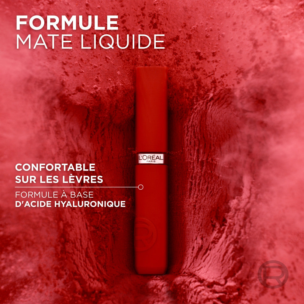Pintalabios Líquido Infalible Matte Resistance Acabado Mate 300