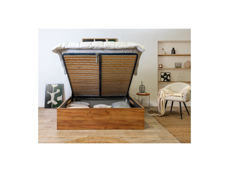 Lit Coffre Rangement Xl - Cara - Anthracite