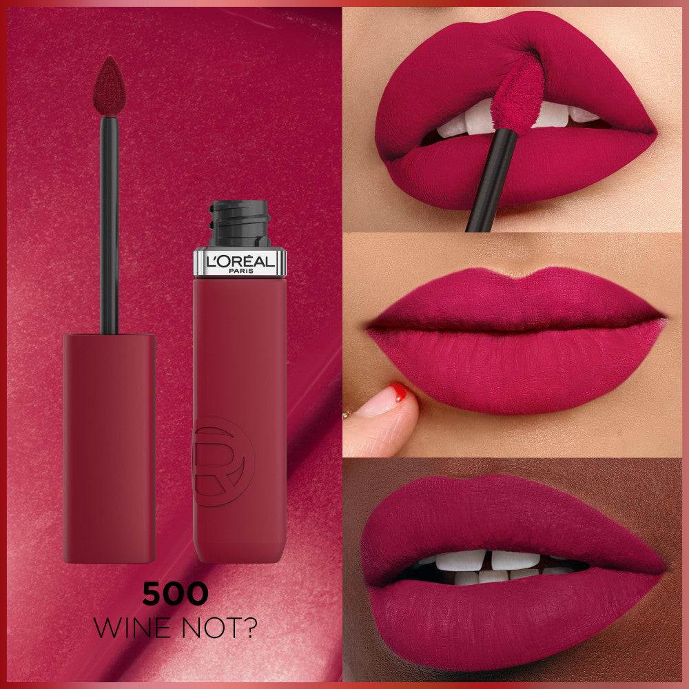 Labial Líquido Infalible Matte Resistance Acabado Mate 500