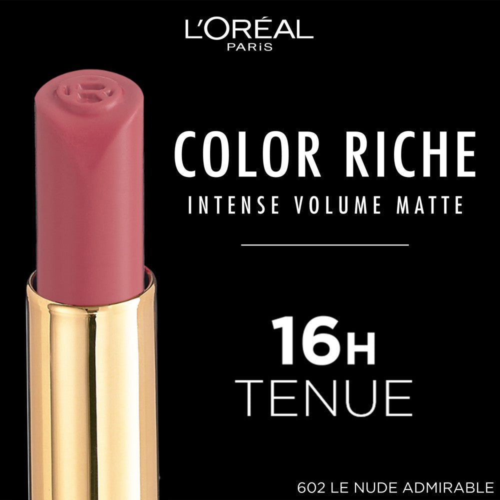 Color Riche Volumen Intenso Mate 602 Le Nude Admirable