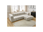 Cloud - Fixed Corner Sofa - Smooth Fabric - Right-Hand Corner