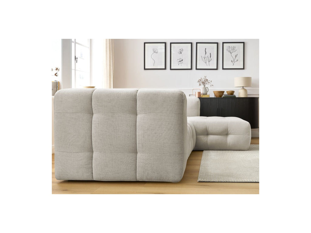 Cloud - Fixed Corner Sofa - Smooth Fabric - Right-Hand Corner