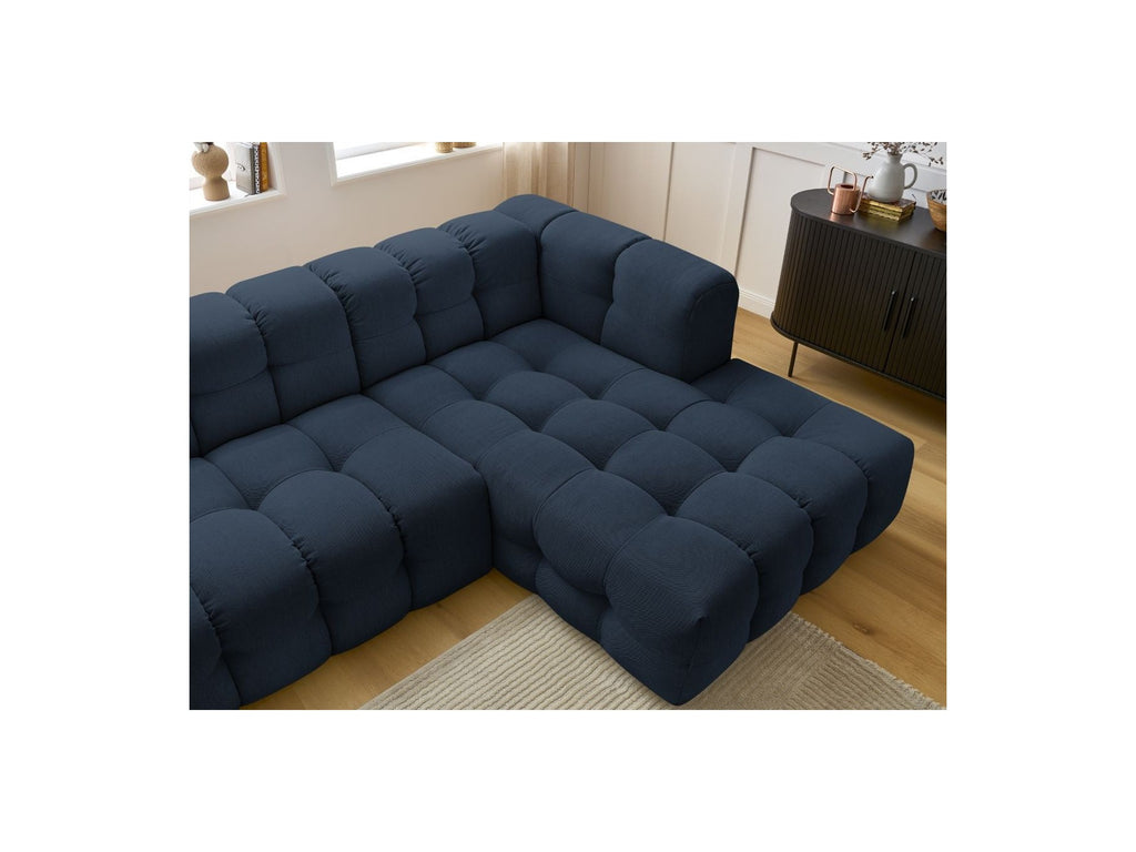 Cloud - Fixed Corner Sofa - Smooth Fabric - Right-Hand Corner