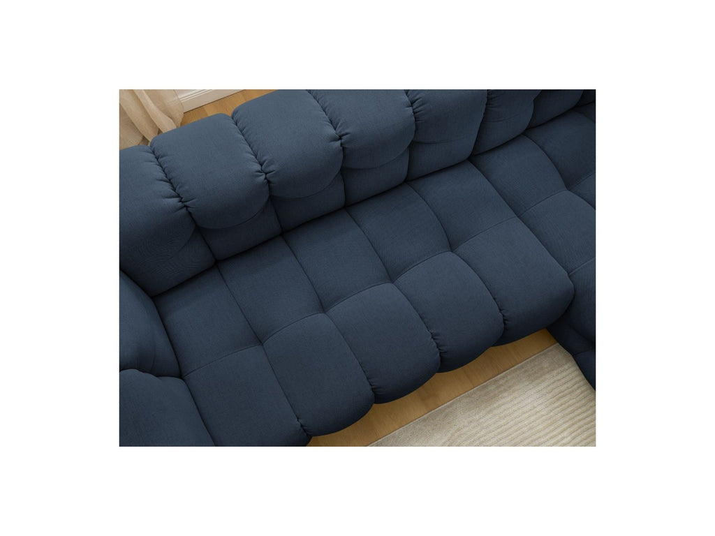 Cloud - Fixed Corner Sofa - Smooth Fabric - Right-Hand Corner