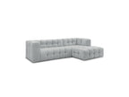 Cloud - Fixed Corner Sofa - Smooth Fabric - Right-Hand Corner
