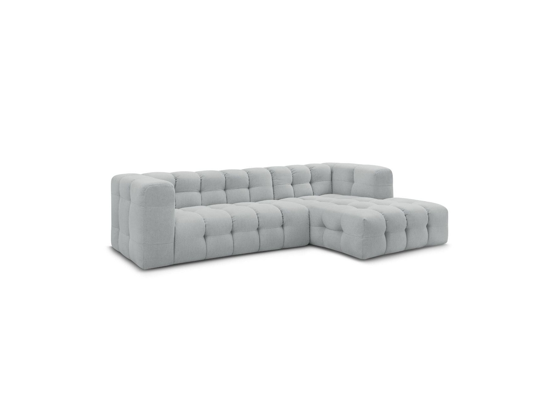 Cloud - Fixed Corner Sofa - Smooth Fabric - Right-Hand Corner