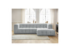 Cloud - Fixed Corner Sofa - Smooth Fabric - Right-Hand Corner