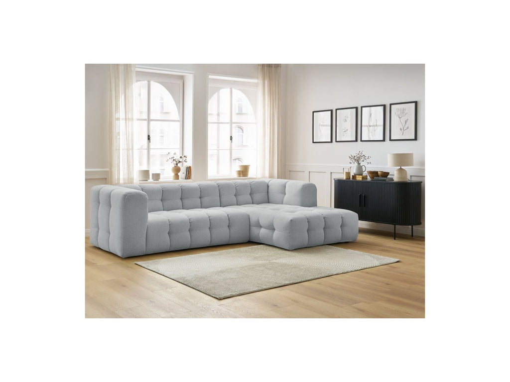 Cloud - Fixed Corner Sofa - Smooth Fabric - Right-Hand Corner