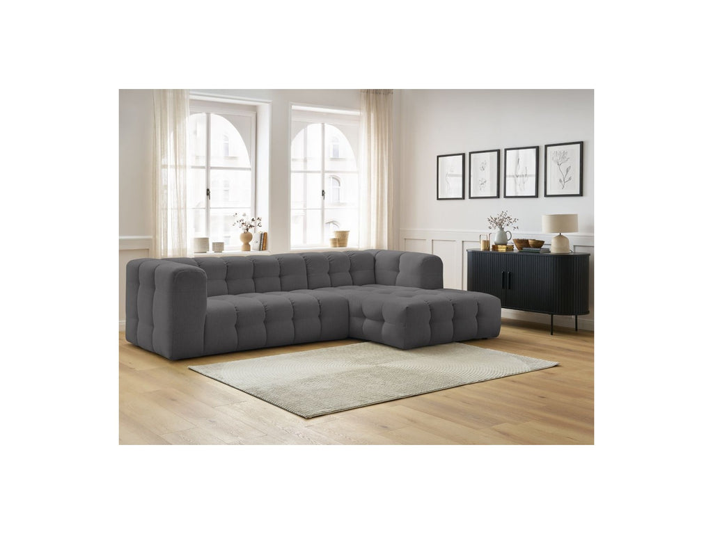Cloud - Fixed Corner Sofa - Smooth Fabric - Right-Hand Corner