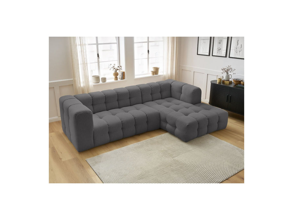 Cloud - Fixed Corner Sofa - Smooth Fabric - Right-Hand Corner