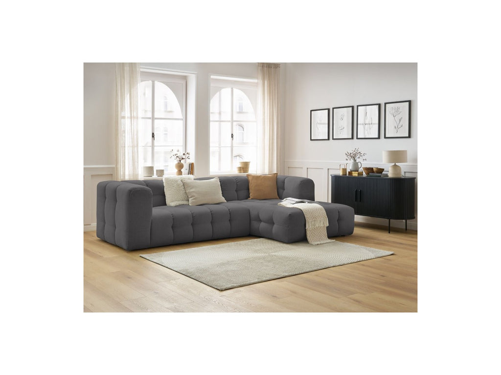 Cloud - Fixed Corner Sofa - Smooth Fabric - Right-Hand Corner