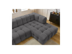 Cloud - Fixed Corner Sofa - Smooth Fabric - Right-Hand Corner