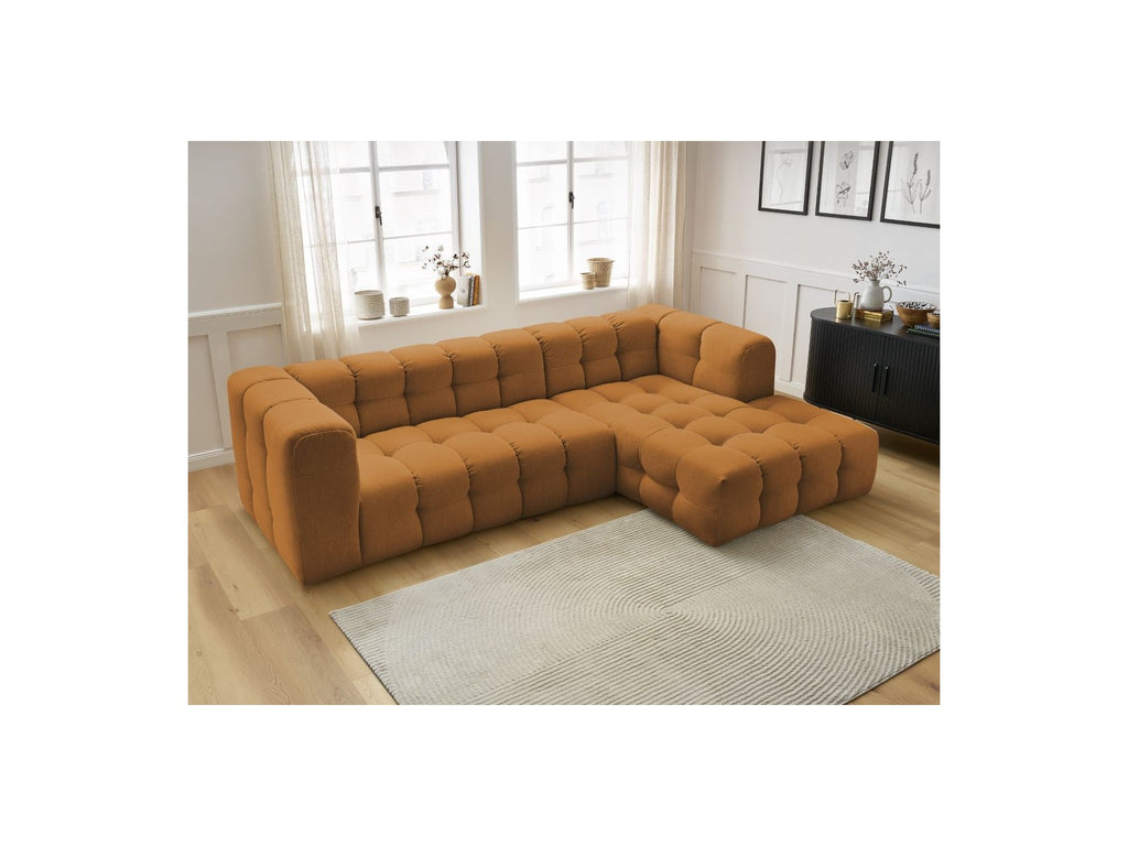 Cloud - Fixed Corner Sofa - Smooth Fabric - Right-Hand Corner