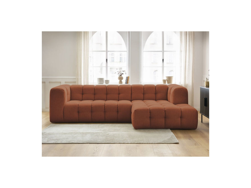 Cloud - Fixed Corner Sofa - Smooth Fabric - Right-Hand Corner