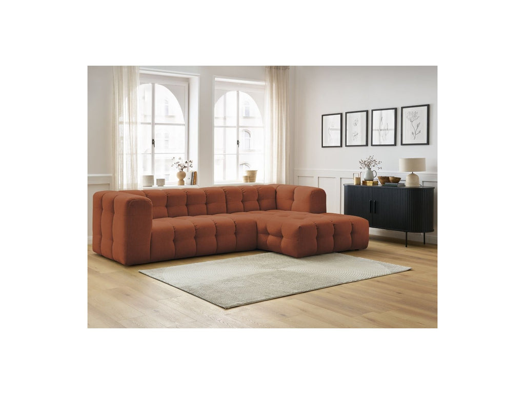 Cloud - Fixed Corner Sofa - Smooth Fabric - Right-Hand Corner